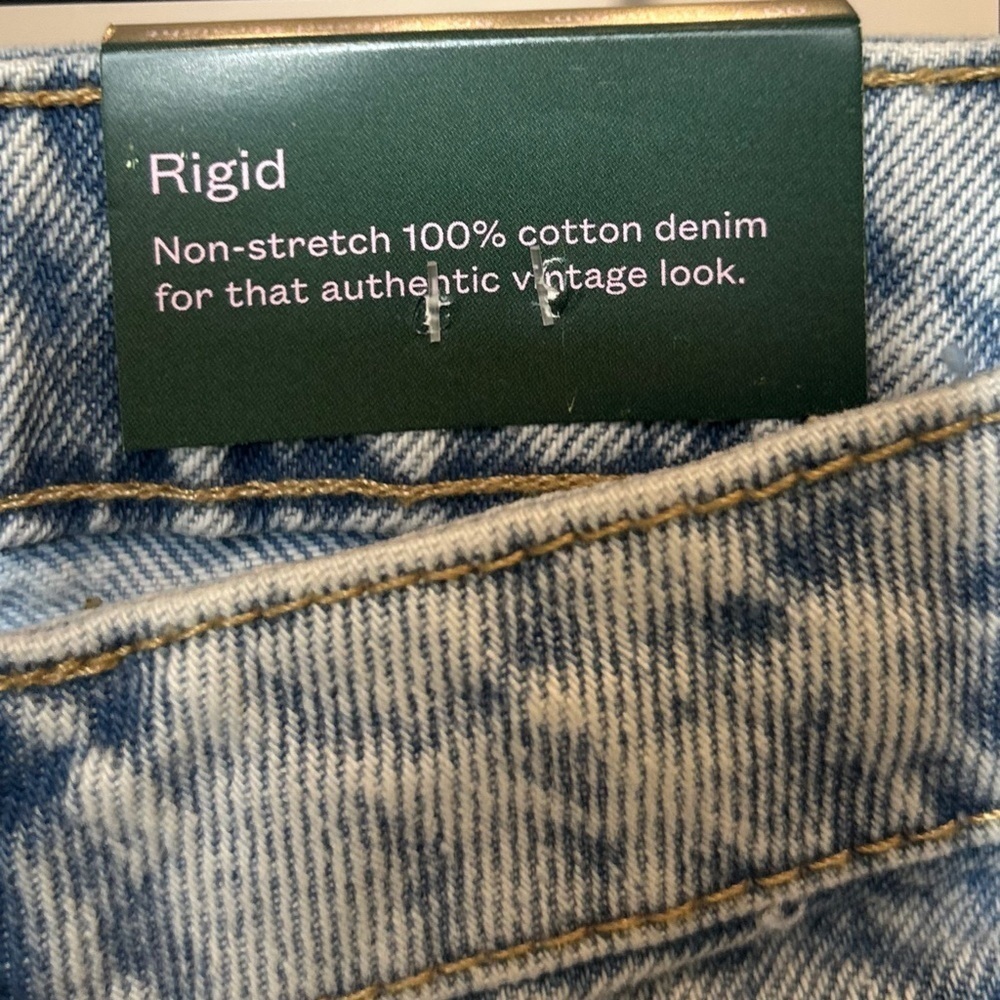 Wild Fable Blue Straight Leg Jeans High Rise - Picture 6 of 7
